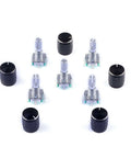 5 Pack 360 Degree Rotary Encoder Code Switch Digital Potentiometer With Push Button And 5 Pins, Knob Caps Included, for DIY projects