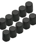 10Pcs Potentiometer Knob Caps For KY 040 360 Degree Rotary Encoder D Type 6mm Half Shaft ABS Black A15