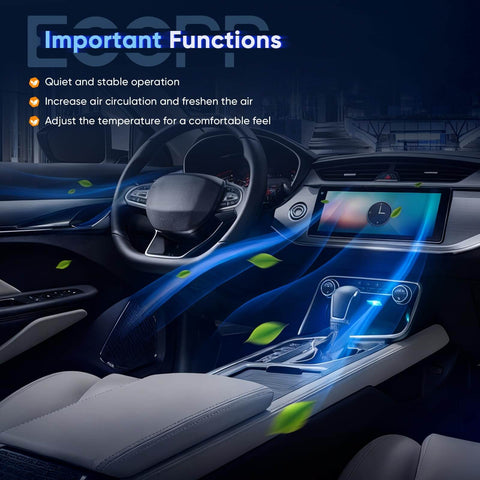 Interior showing the effect of AC Blower Motor For Hyundai Accent Veloster Tucson Genesis Coupe And Kia Sportage 971111R000 700286