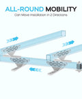 6+2 Wheel Hoist Trolley with Roller Limit Anti Lock Anti Fall Design for Unistrut Electric Hoists in strut channel setup