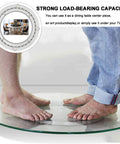 16 Inch Aluminum Lazy Susan Turntable Bearing supporting two people, demonstrating strong load capacity and quiet 360 rotation.