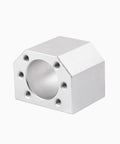 Metal ball nut housing for 600mm SFU1605 Ball Screw Kit with Metal Ball Nut, Ball Nut Housing, BK BF End Supports and Coupler, CNC Parts