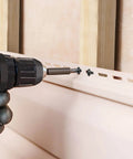 Using 220 PCS #8 Truss Head Black Wood Screws Assortment Kit with Phillips Drive on drywall installation