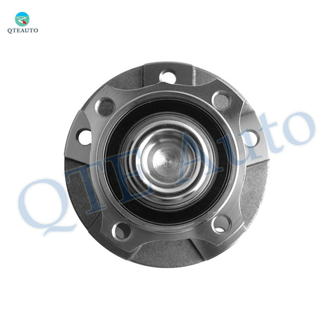 Pair Of Front Wheel Hub Bearing Assemblies Replacement For 2006 To 2010 BMW 550i V8 4.8L Kit With OE Style Fit For BMW 5 Series Durable Construction