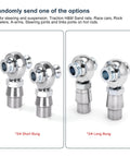 3/4 inch Heim joint rod end kit, chromoly panhard rod ends with short and long bung options for steering and suspension.
