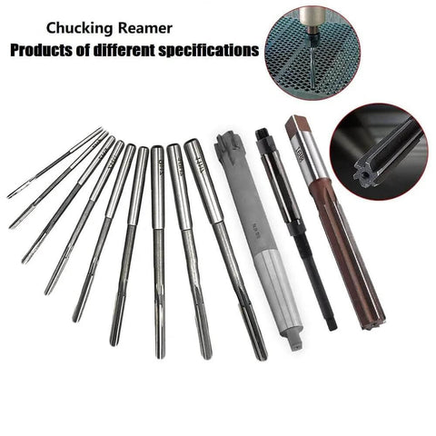 Assorted high-speed steel hand reamers, including Adjustable High Speed Steel Hand Reamer 17 to 19 mm H8 Milling Cutter Tool Uncoated 1 Piece