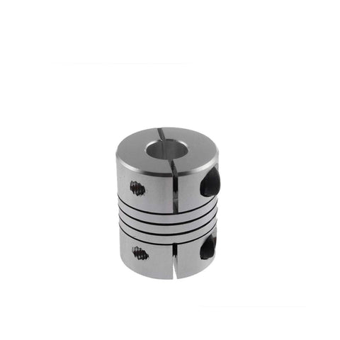 Close-up of coupling from HGR20 Linear Rail & Ball Screw Kit with 2pcs 600mm Rails, RM1605 650mm Ballscrew, BK12 BF12 Supports, and more for CNC use.