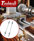 Close-up of CNC machine equipped with HGR20 Linear Motion Kit with 2pcs 1000mm Rails and SFU1605 1000mm Ball Screw, BK12 BF12 End Supports.
