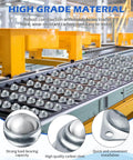 16 Pcs Table Ball Slide Units Roller Ball Transfer Bearings with 1 Inch Carbon Steel Ball on conveyor