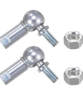 2pcs CS8 M5 Angle Ball Joint with M5x0.8 Right Hand Thread, A3 Steel Self Lubricating Ball Socket Rod End for Machinery