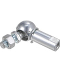 4pcs CS8 M5 Angle Ball Joint with M5x0.8 Right Hand Thread, A3 Steel Self Lubricating Ball Socket Rod End for Machinery