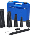 52-in-1 Custom Bushing Driver Tool Set and Transmission Wheel Axle Bearing Race Seal Installer Remover with storage case and tools