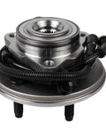 515050 Front Wheel Hub and Bearing Assembly for Ford Explorer Mercury Mountaineer Lincoln Aviator, front view, 5 lug with ABS.