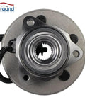 Top view of 515050 Front Wheel Hub and Bearing Assembly for Ford Explorer Mercury Mountaineer and Lincoln Aviator, 5 Lug with ABS