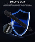 Gear Puller Set bolt detail against graphic shield, showcasing durability and corrosion-resistant material