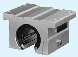 TWD8 NB 1/2" Ball Bushing Adjustable Block Linear Motion for stable alignment in automation systems, front view
