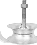 Galvanized sliding gate roller part of Rolling Gate Hardware Kit, Heavy Duty Sliding Gate Kit for 1-5/8" track chain link fence.