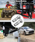 7/8 x 7/8-14 Heim Joint Rod End Kit with RH & LH Threads, Chromoly Steering for off-road vehicles and racing cars, includes spacers