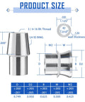 Product size diagram for 3/4 Heim Joint Rod End Kit with Left and Right Hand Threads, featuring dimensions and specifications.