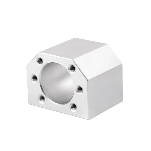 Metal block component of 3 Pack CNC Linear Motion Kit with 2pcs HGR20 500mm Linear Guide Rails and 4 HGH20CA Blocks plus RM1605 Ball Screw Set