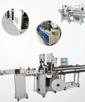 Machinery setup with 50mm Heavy Duty Adjustable Swivel Castor Wheels Set of 4, metal and rubber casters for industrial use.