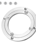 10 Inch Heavy Duty Lazy Susan Turntable Hardware Manual Swivel Ball Bearing Base with Smooth Silent Rotation Anti Slip Feet and Strong Load