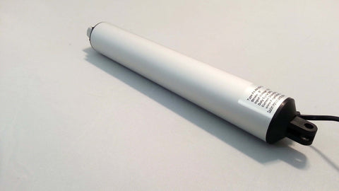 Side view of High Speed Linear Actuator With 22 Lb Push Pull Force For Fast Action, 4.5 Inches Per Second At Full Load, 12V DC Motor