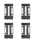 4 HGH20CA blocks from 3 Pack CNC Linear Motion Kit with 2pcs HGR20 500mm Linear Guide Rails and RM1605 500mm Ball Screw Set