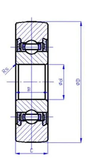 LR206NPPU Track Roller Bearing 30x72x16mm - Sealed Cam Follower - Buy Bearings online - Fast US Shipping
