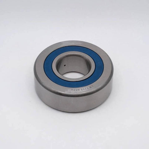 LR5201NPPU Track Roller Ball Bearing 12x35x15.9 LR5201-2RS, metal and rubber round design, close-up view