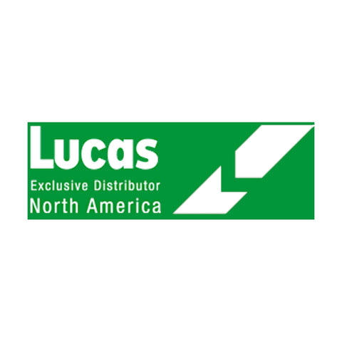 Lucas North America green and white logo for exclusive distributor