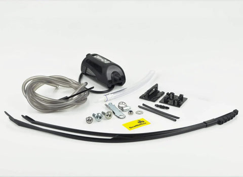 Essentials Micro XSystem 3.0 Plus Electronic Automatic Motorcycle Chain Lubrication System with installation accessories