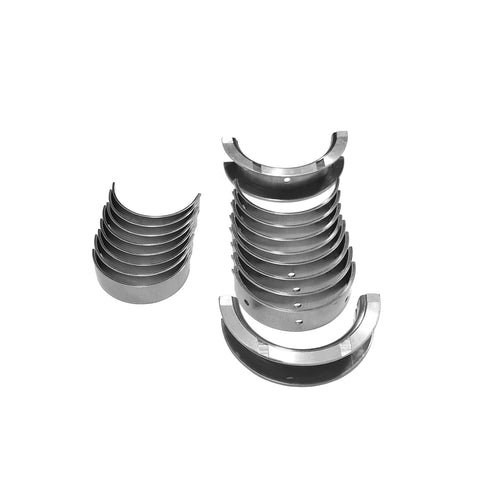 Subaru identifying SEO main rod bearings 0.25mm oversize for EJ20 EJ25 engines reducing noise and vibration.