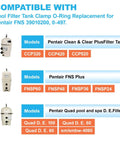 Pool Tank O Ring Replacement For Clean And Clear Plus And FNS Series Filter Tanks Compatible Models List