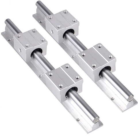 SBR20 Linear Rail Kit with 2pcs 2000mm Rails & 4pcs SBR20UU Square Blocks for CNC and automated machines