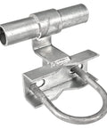 Rolling Gate Hardware Kit for Chain Link Sliding Gates Includes 6 Inch Double Wheel Carrier Two 5 Inch Pipe Track Rollers Universal Track Brackets