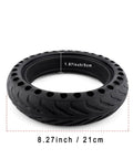 Solid Tires 8.5 Inches Electric Scooter Wheels Replacement Tire 8-1/2'' Front or Rear Honeycomb for Mijia M365, Gotrax GXL V2