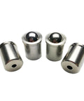 4 of the 5pcs D5 x L6 304 Stainless Steel Ball Plunger, Push Fit Spring Loaded Ball Plungers for Drive Pulleys, Indexing applications