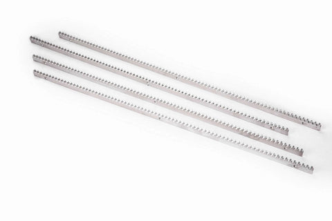 Heavy Duty Galvanized Steel Gear Rack Including Mounting Hardware for 4 pcs Total 13 Feet Slide Door Operator Sliding Gate Opener