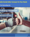 Two hands giving thumbs up and holding a wrench, symbolizing reliability for Long Roller with Bracket Set 16 Inch Length 1.5 Inch Diameter.