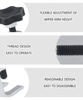Close-up of Windshield Wiper Arm Removal Tool Kit features, showing screw mechanism and design details for flexible adjustment.