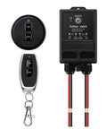 Remote Control Relay Switch 12V-72V DC Wireless Receiver IP65 Waterproof 40A Heavy-Duty Relay for Outdoor Lights and Motors